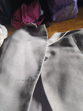 Chaqueta de vestir gris