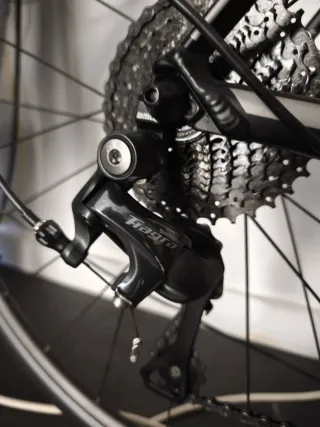 Bicicleta de carretera BMC Negra