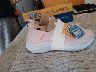 Zapatillas Skechers Slip-Ins Rosa Talla 38.5