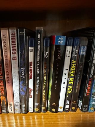 Lote Películas Blu-ray y DVD Variadas