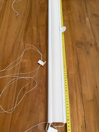 Persiana estor plisada sin instalación