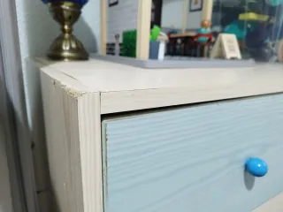 Armario infantil madera y plástico