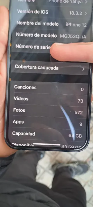 iPhone 12 Negro