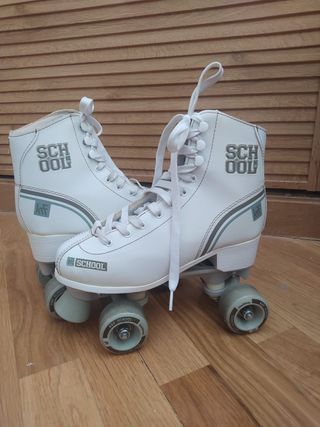 Patines blancos talla 37