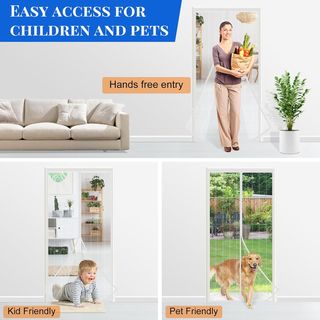 MYCARBON Mosquitera Puerta Magnética, Cortina Mosq