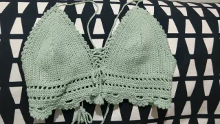 Top Ganchillo Veraniego Hecho a Mano