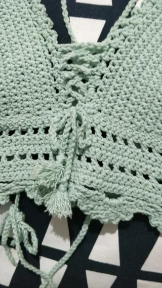 Top Ganchillo Veraniego Hecho a Mano