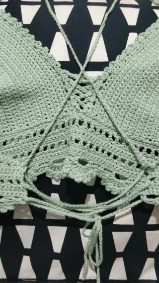 Top Ganchillo Veraniego Hecho a Mano