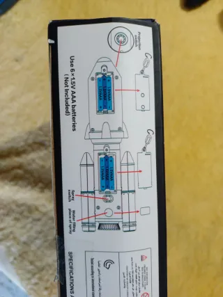 Cohete proyector Explorer 2 en 1