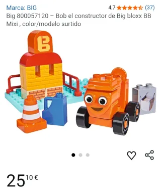 Bob Builder construcciónes Dizzy