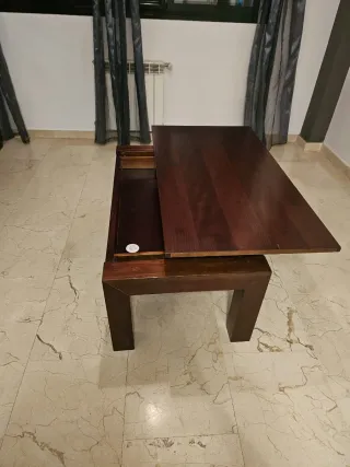 Mueble almacenaje, mesa plegable y mesa comedor
