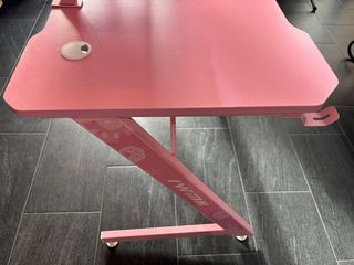 Escritorio rosa gaming