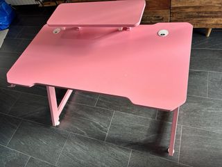 Escritorio rosa gaming