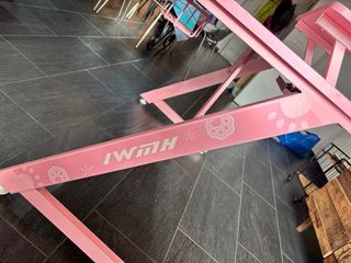 Escritorio rosa gaming