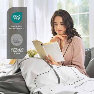 Dreamzie Funda Nordica Cama 150 Diseño Geométrico