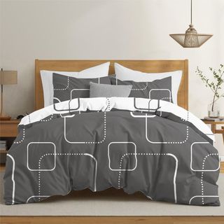 Dreamzie Funda Nordica Cama 150 Diseño Geométrico