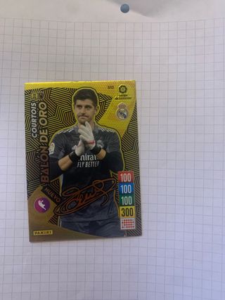 Courtois Balón de Oro Firmado 21/22