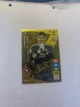Courtois Balón de Oro Firmado 21/22