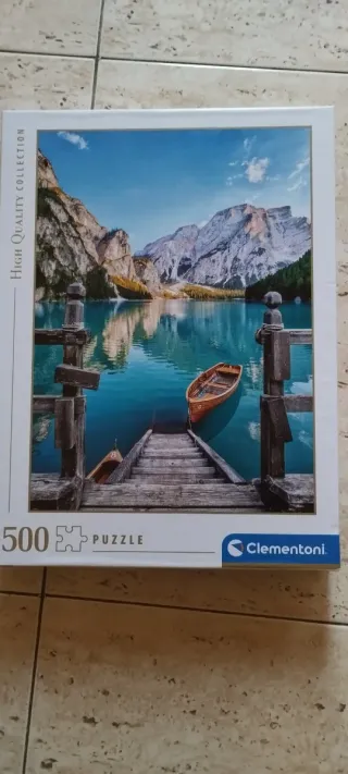 Puzzle Clementoni 500 Piezas Lago Montaña