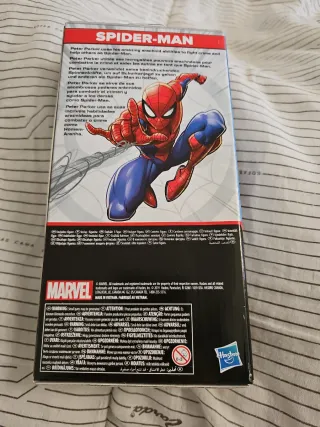 Figura Spiderman Marvel Hasbro 4+