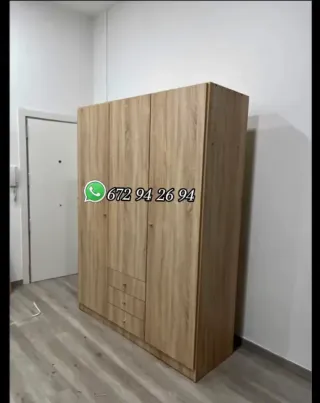 Armario de madera 1'50