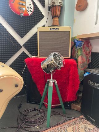 Lámpara Industrial Estilo Cinematográfico