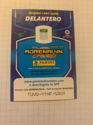 Carta Dembélé Balón de Oro Firmada 22/23