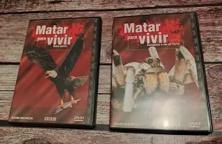 Lote Libros y DVDs Naturaleza y animales