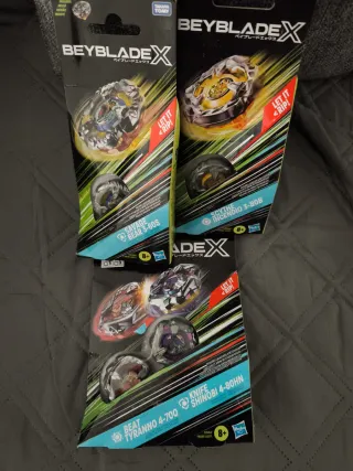 Beyblade X - Pack 3 Beyblades