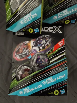 Beyblade X - Pack 3 Beyblades