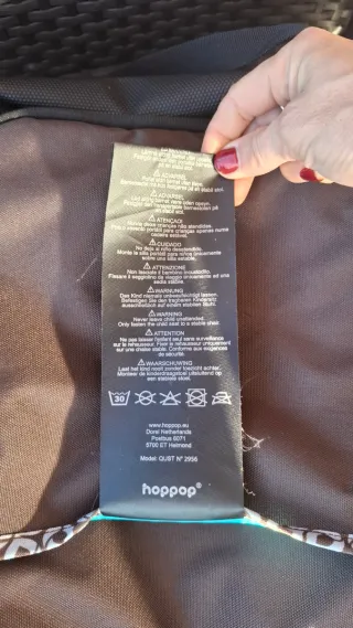 Trona Hoppop plegable de viaje