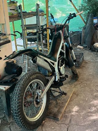 Moto Trial Gas Gas Restaurada