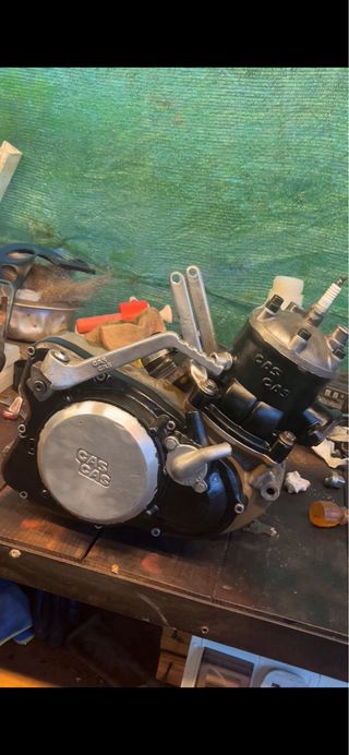 Moto Trial Gas Gas Restaurada