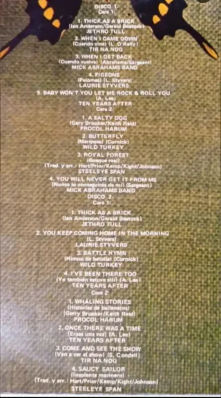 Esto Es Chrysalis. 2 Vinilos LP. Rock, Blues, Folk