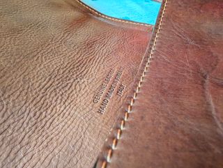 Borsa tracolla donna vera pelle marrone