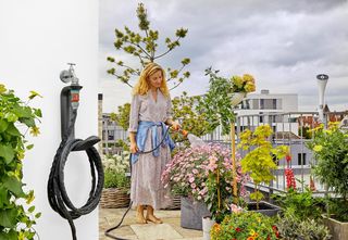 Gardena almacenamiento de manguera Liano TapFix: p