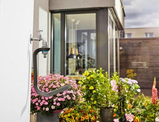 Gardena almacenamiento de manguera Liano TapFix: p