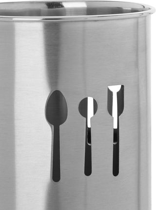 Set di Utensili da Cucina in Acciaio Inox, 5 Pezzi - Relaxdays