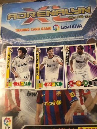 Lote cromos fútbol Adrenalyn 2009-10