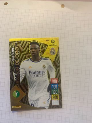 Vinicius Balón de Oro 21/22 Panini