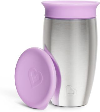 Munchkin Taza de Acero Inoxidable Miracle 360, Taz