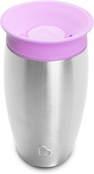 Munchkin Taza de Acero Inoxidable Miracle 360, Taz