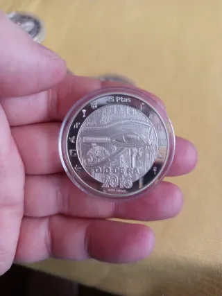 Lote 5 Monedas/Medallas Sáhara 2016