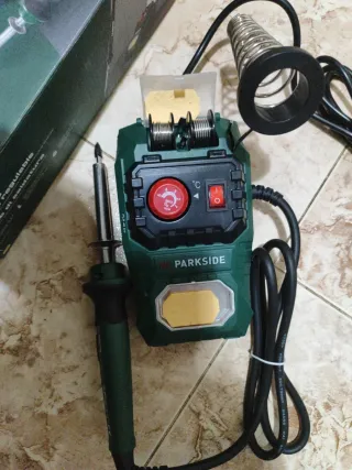 Soldador Nuevo Parkside Estación Regulable