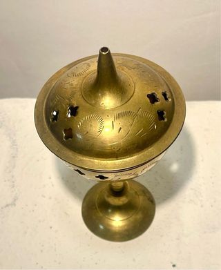 INCENSARIO DE LATON.