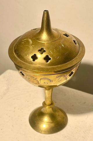 INCENSARIO DE LATON.