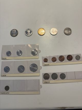 Lote monedas varios países