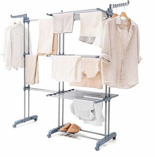 InnovaGoods® Tendedero Vertical Metálico Plegable