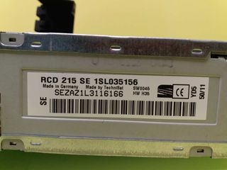 SISTEMA AUDIO / RADIO CD SEAT MII (KF1)