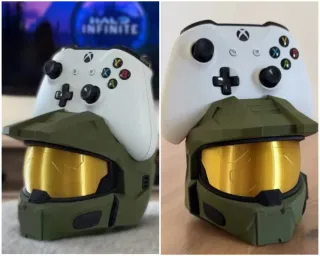 SOPORTE UNIVERSAL MANDO - HALO - MASTER CHIEF 3D